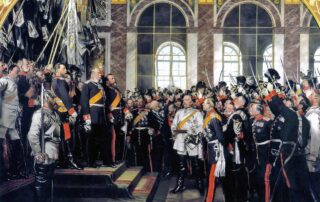 Anton von Werner Kaiserproklamation im Spiegelsaal von Versailles am 18. Januar 1871