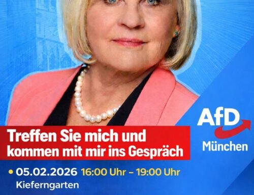 AfD München-Nord Infostand Februar 2026 – Kommunalwahlkampf